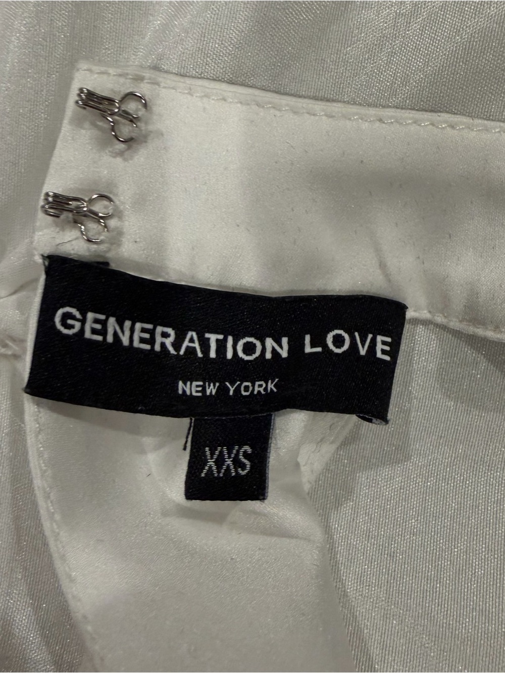 Generation Love White Beaded Halter Camisole Size XXS - Picture 3 of 5